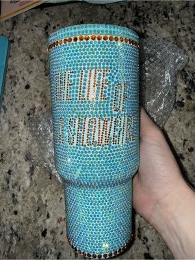 The life of a showgirl tumbler cup